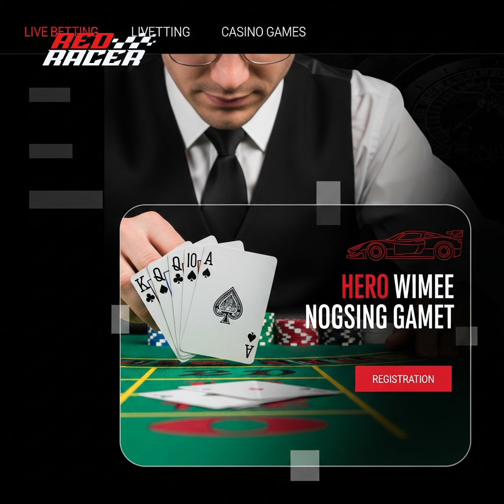 Promotional banner for the live casino section